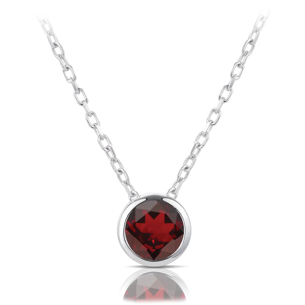 Garnet Gemstone Pendant